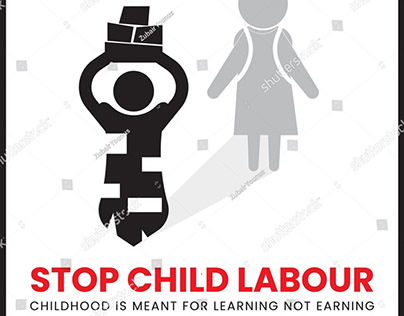 Child Labour Banner Design
