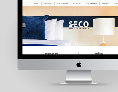 Seco group • Web Design