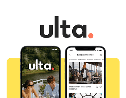 Mobile app Ulta — design concept