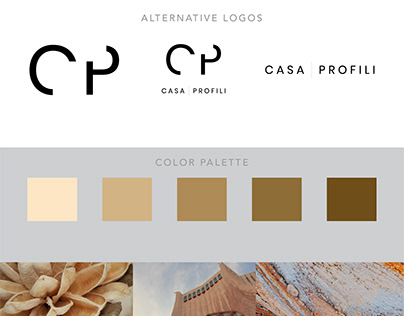 Casa Profili Logo Moodboard Design