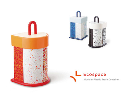 Ecospace 玩轉空間 - 模組化塑料回收垃圾桶