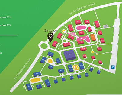 Карта жилого комплекса в «Технополисе GS»