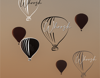 Logo balloon "Whoosh"