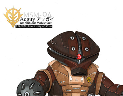 Lero's Mobilesuit Gundam Catalogue: MSM-04 Acguy