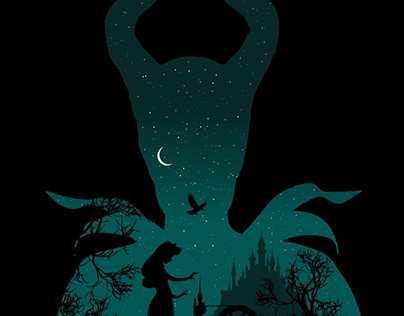 Maleficent illustration