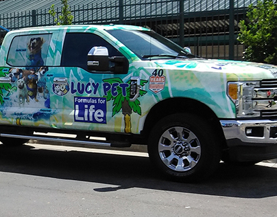 Vehicle Graphics - Ford F-250 Lariat and Generator