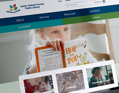 Jasper Library Logo and Website