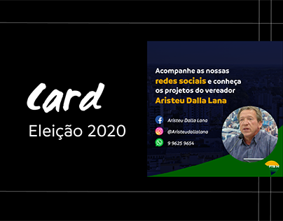 Card Eleição 2020