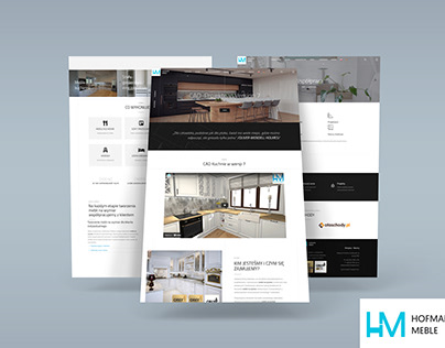 Layout and Website for Meble Hofman