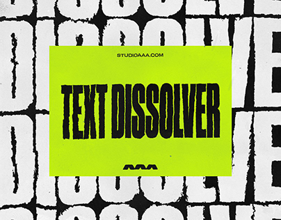 Text Dissolver - FREE Text Distress PSD