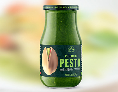 Package design for pesto sauce
