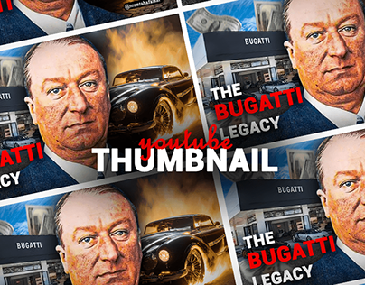 Thumbnail Design | Bugatti