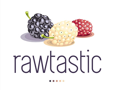 RAWTASTIC restaurant branding
