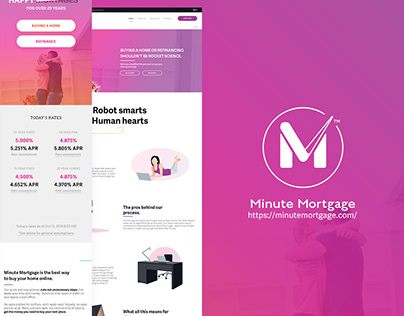 Minute mortgage UI design