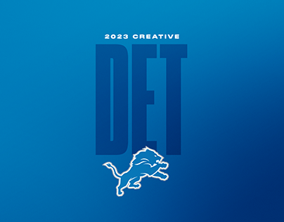 2023 Detroit Lions Creative