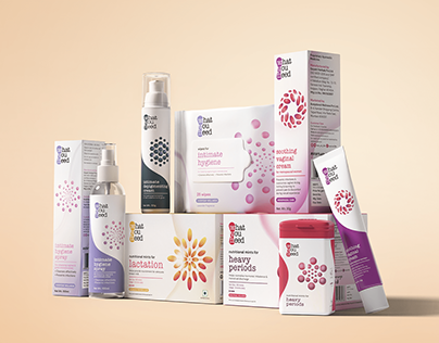 Packaging Design for a Women's Nutraceutical Brand