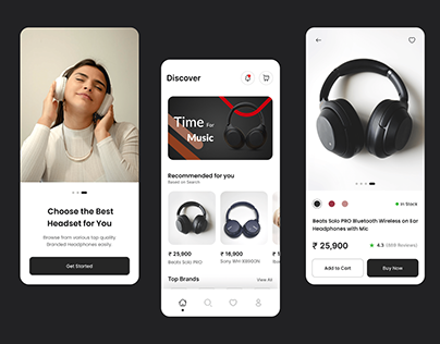 Headphones Store Concept