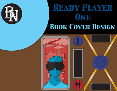 Ready Player One Book Cover Design