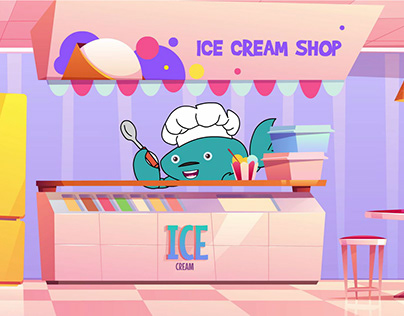 Ice cream shop intro