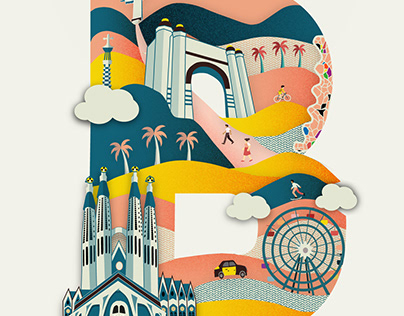 Illustration - Barcelona Wonderlust Alphabet
