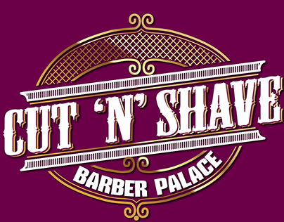 Cut 'N' Shave Barber Shop Branding