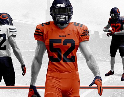 Chicago Bears Identity Concept on Behance
