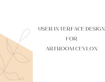 UI Design | Artroom Ceylon