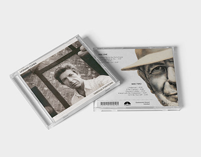 Leonard Cohen Album Cover Artwork