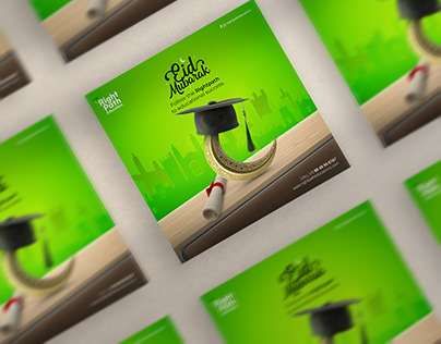 Eid Creative Poster for Rightpath Education 2023