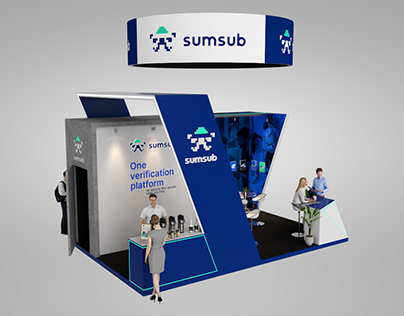 Project thumbnail - Sumsub Expo Booth (Singapore FINTECH 2023)