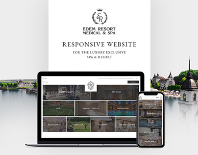 Edem Resort Luxury Resort responsive website