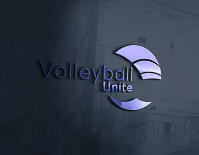 Volleyball Unite - Sports Club Logo