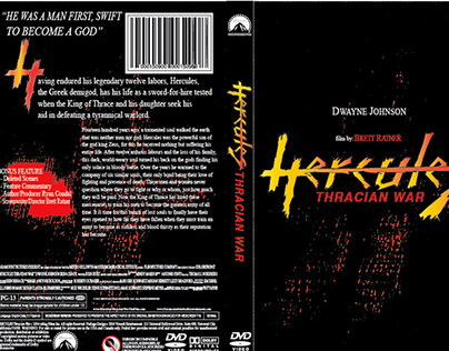 Hercules movie DVD package