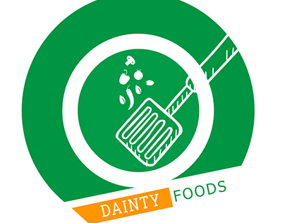 Dainty Foods - Logo Design, Food Restaurant Logo, 2Nos