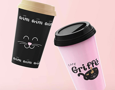 Identité visuelle - Café des chats - Griffé