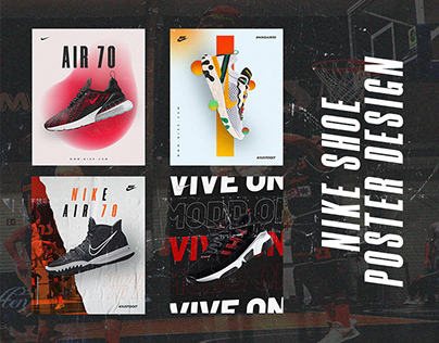 Nike Shoe Poster Design