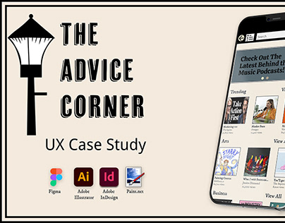 The Advice Corner: UX Case Study
