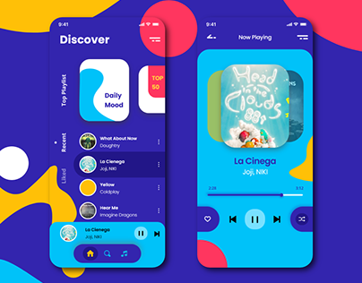 Mobile App - Music App Design