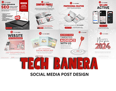 Social Media Post - Tech Banera (Marketing Agency)