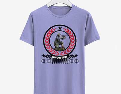 shooter t shirt