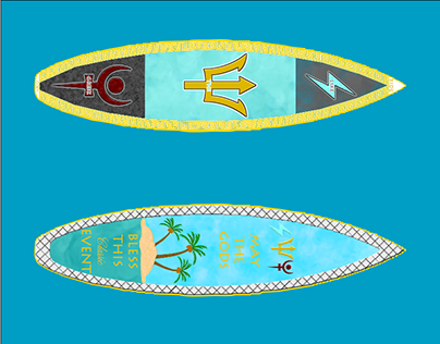 Greek Surfboard