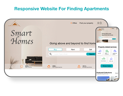 Responsive Website For Finding Apartments