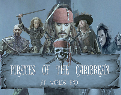 Pirates Of The Caribbean- At World's End- Poster