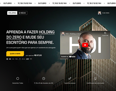 Project thumbnail - HOI | Página de Vendas | Design: Lucas Canedo