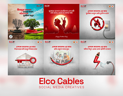 Social Media Creative Ads for Elco Cables