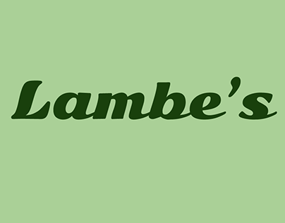 Lambe's vegan cafe
