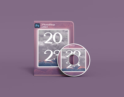 Adobe Photoshop 2023 DVD cover
