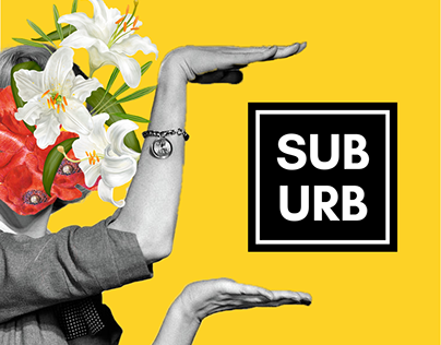 "Suburb" Collage