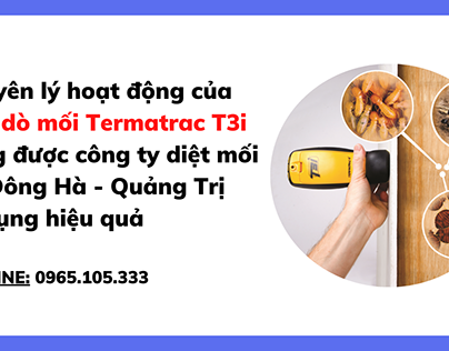 Máy dò mối Termatrac T3i tại Đông Hà Quảng Trị