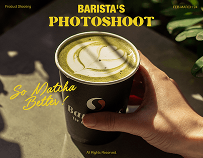 Project thumbnail - Barista's // Photoshoot